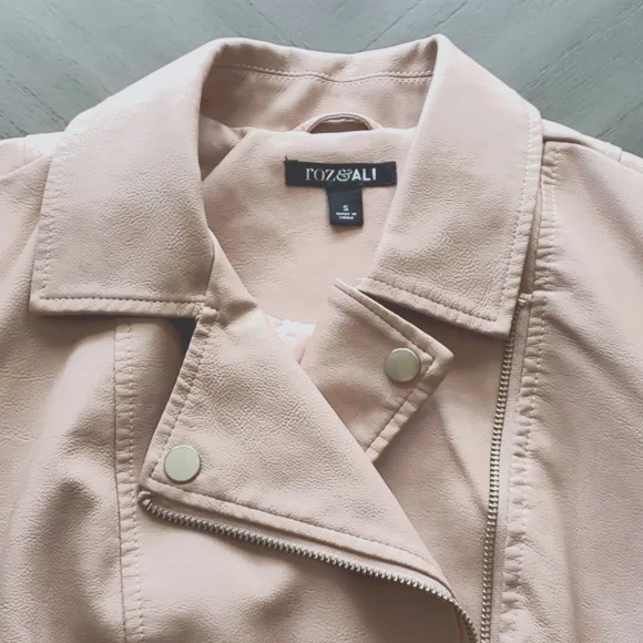 Roz & Ali faux leather jacket - Picture 5 of 14